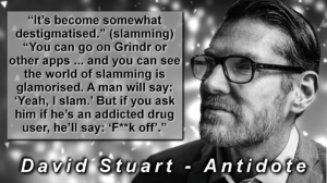 Quote by david stuart of antidote